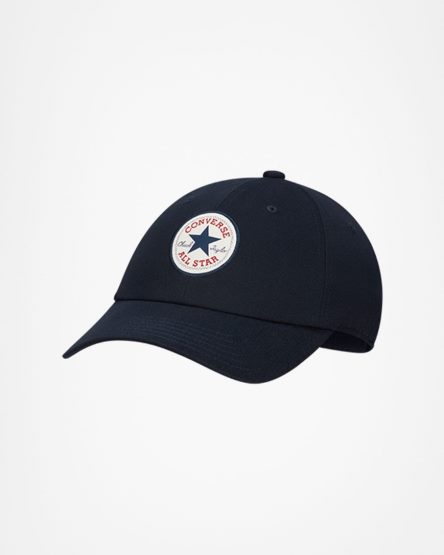 Men's Converse All Star Patch Baseball Hats Dark Obsidian | AU 95468P